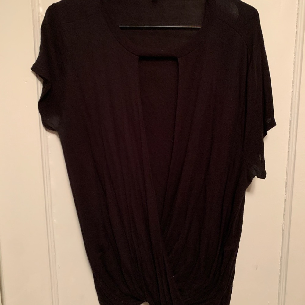 Charolette Russe open front shirt
